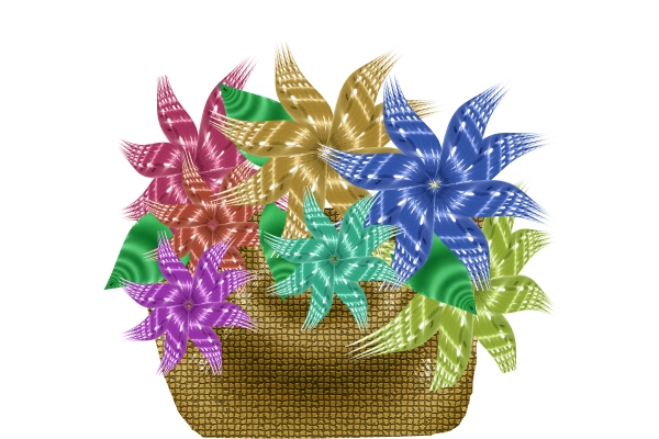 Creation of Flower Bowl: Step 2